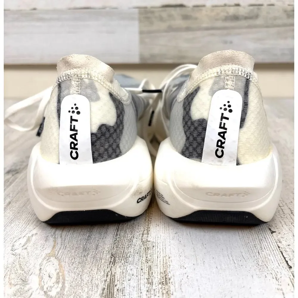 Craft Nordlite 7 White Gray Camo Running Shoes Lightweight Speed